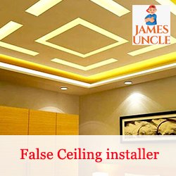 False Ceiling installer Mr. Sujan Kumar Biswas in Habra